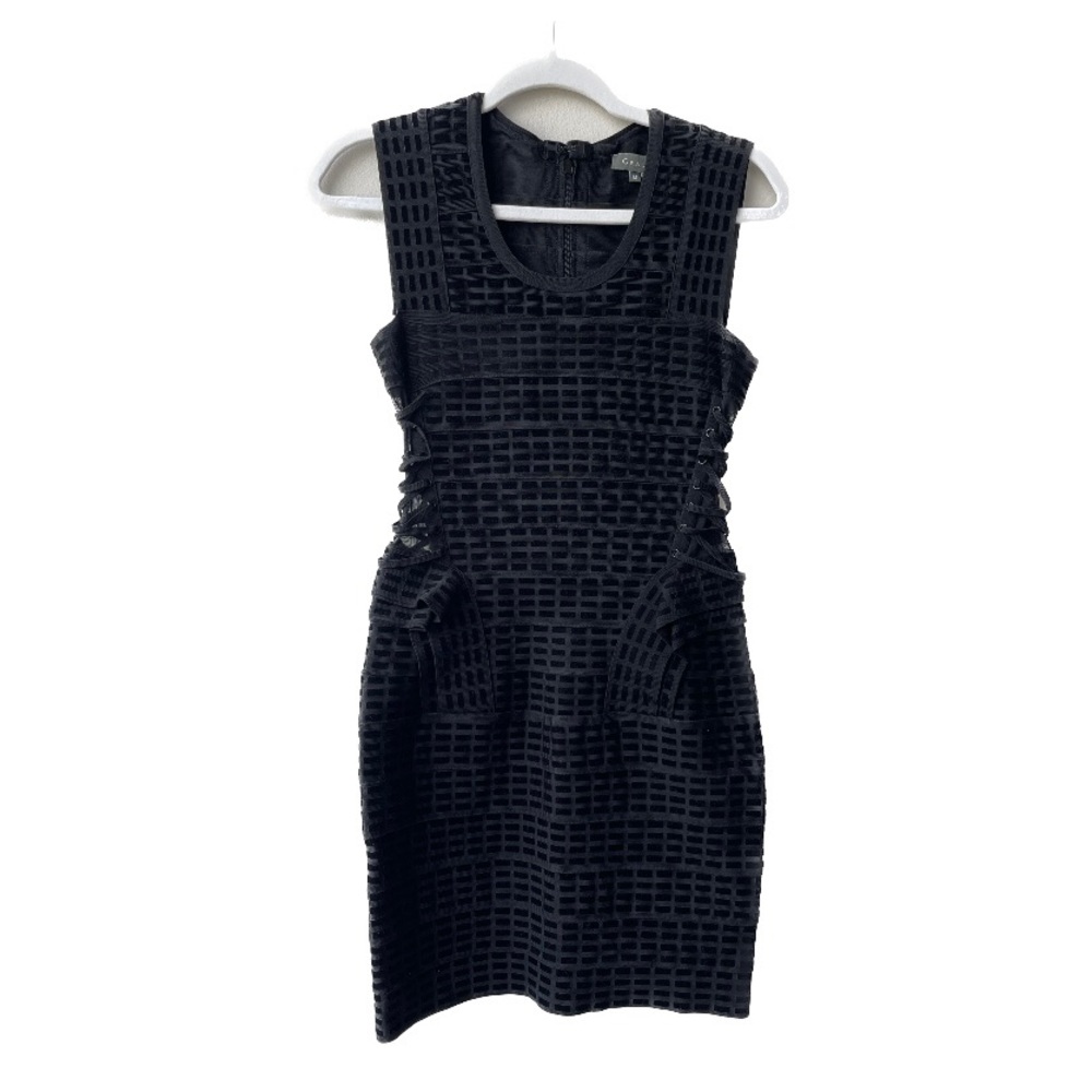 Gracia Black Bodycon Dress